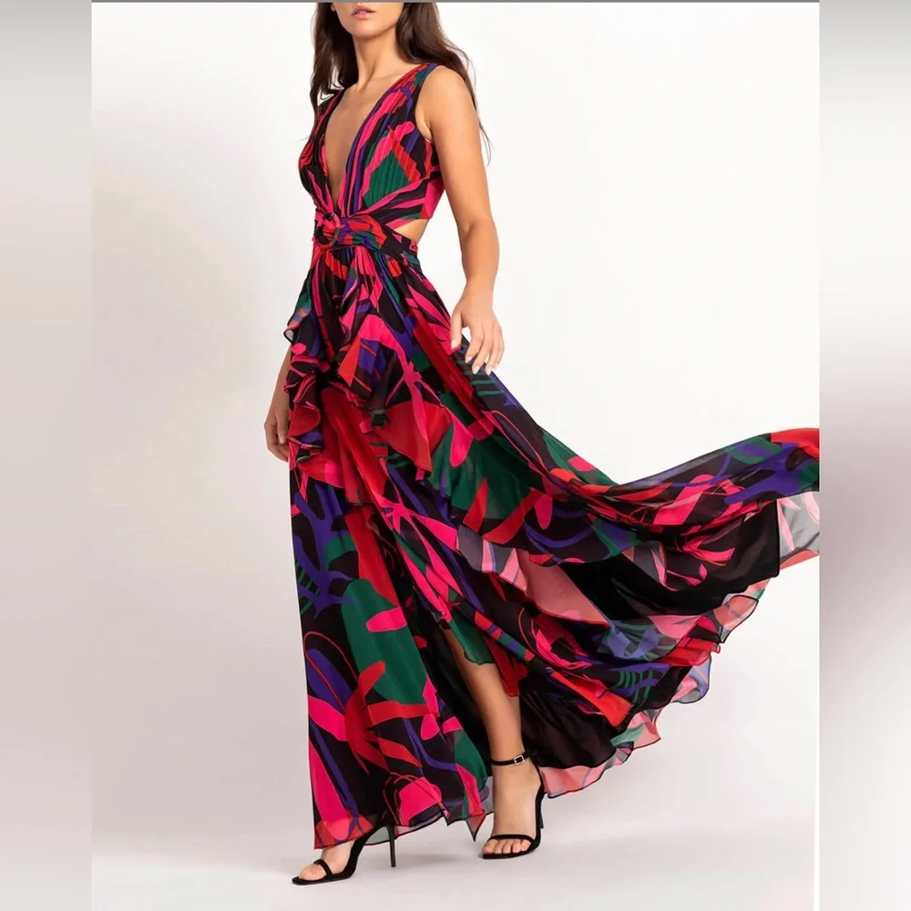 PATBO Rio Cut-Out Maxi Dress - Picture 6 of 8